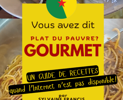 Livre: Plat du Pauvre GOURMET?